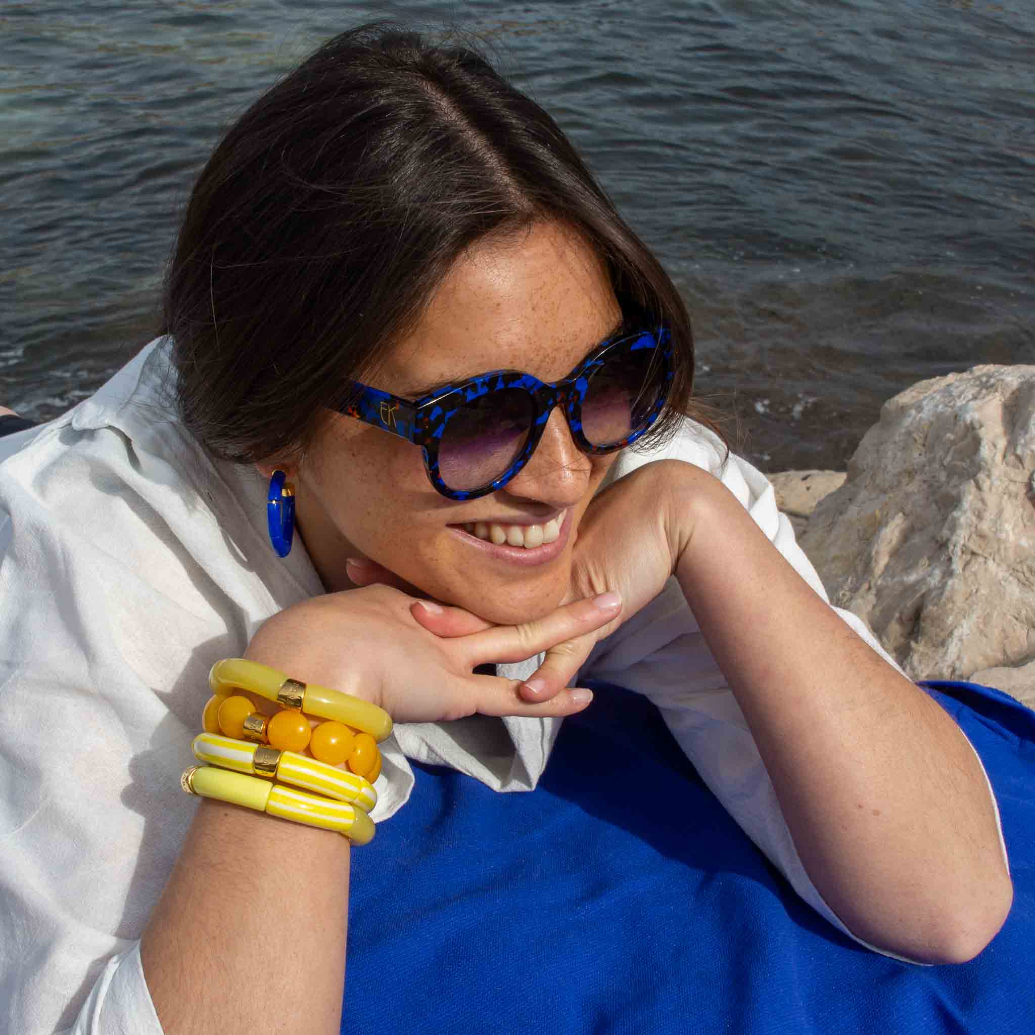 Bracelet Bombom Amarelo Parabaya